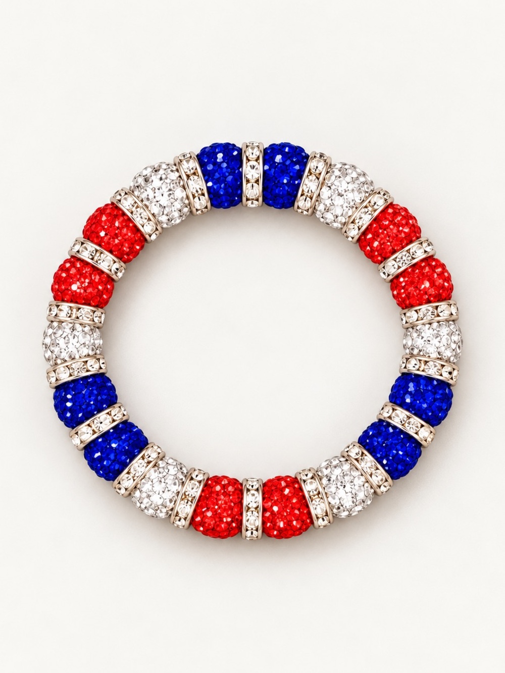 Blue and Orange game day Bracelet